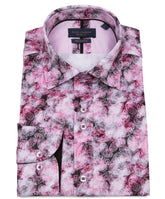 Men's Long Sleeve Multicoloured Shirt - 100% Cotton